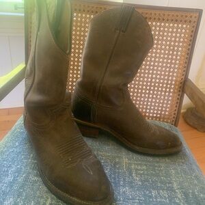 Lucchese Dark Brown Western Boots